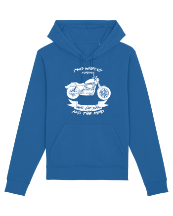 Two Wheels Forever Royal Blue