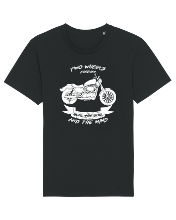 Two Wheels Forever Black