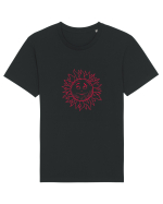 Soare cu dichis Tricou mânecă scurtă Unisex Rocker