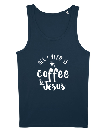 Coffee & Jesus Navy