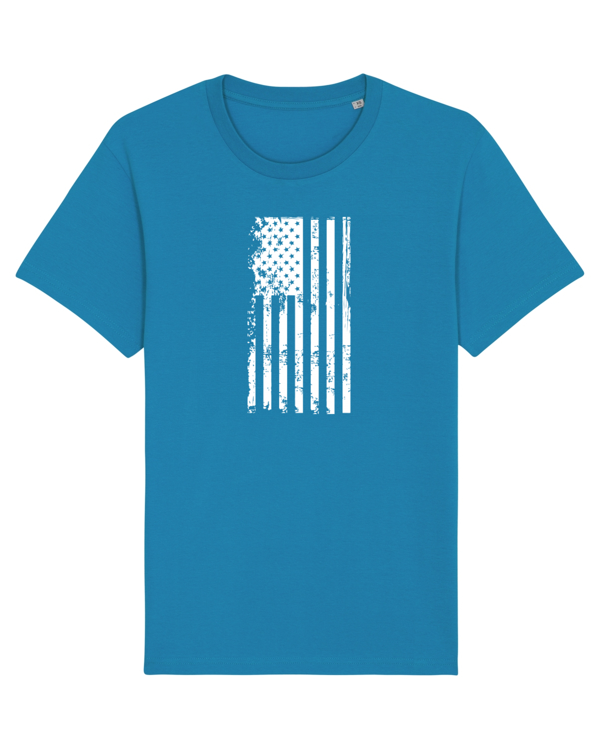 Tricou mânecă scurtă Unisex Rocker Azur
