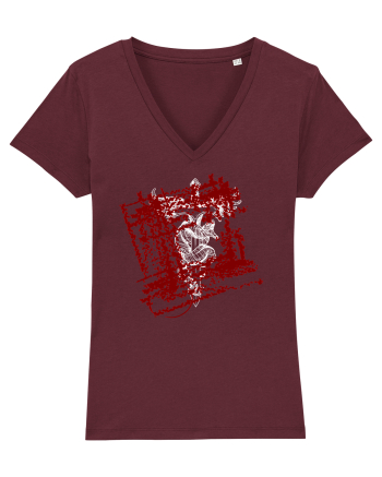 Razboinicul ascuns Burgundy