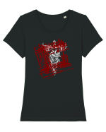 Razboinicul ascuns Tricou mânecă scurtă guler larg fitted Damă Expresser