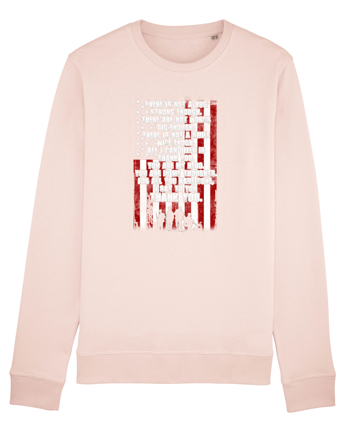 Bluză mânecă lungă Unisex Rise Candy Pink