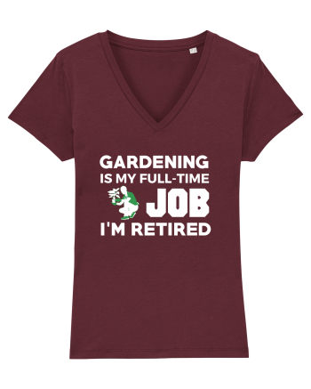 GARDENING Burgundy