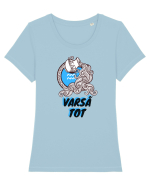 Vărsător Varsă Tot Tricou mânecă scurtă guler larg fitted Damă Expresser