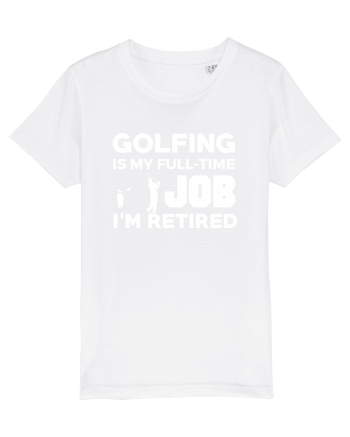 GOLFING White