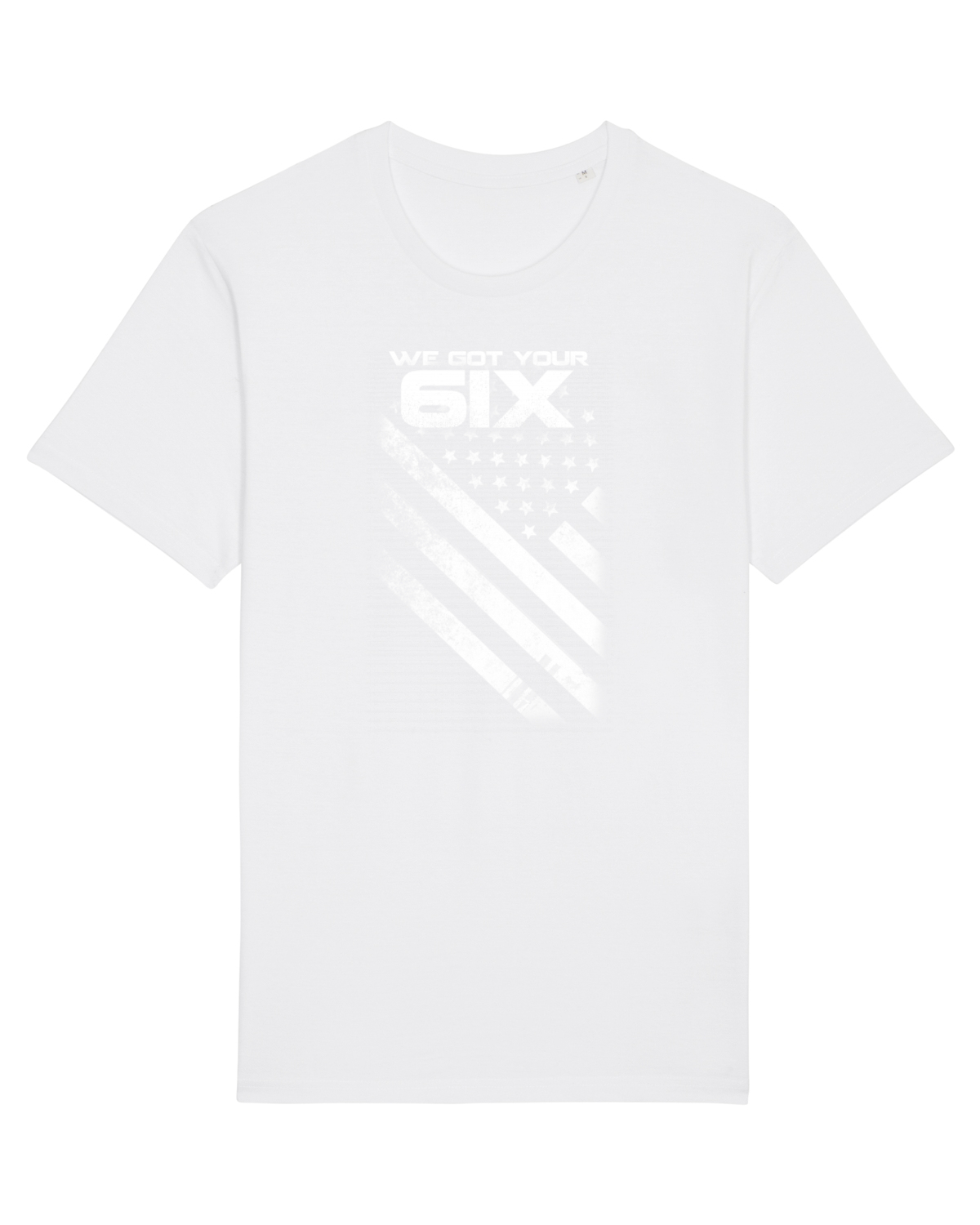 Tricou mânecă scurtă Unisex Rocker White