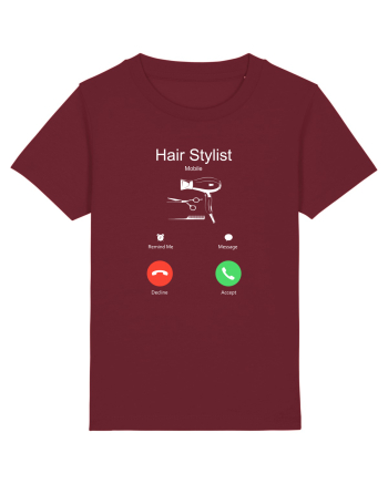 HAIR STYLIST Burgundy