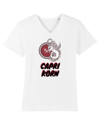 Capricorn Capri Korn White