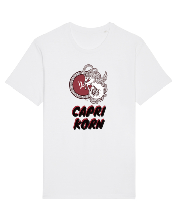 Capricorn Capri Korn White