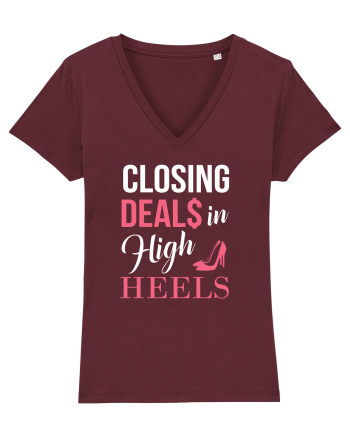 HIGH HEELS Burgundy