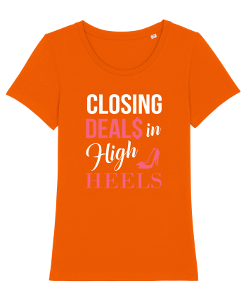 HIGH HEELS Bright Orange