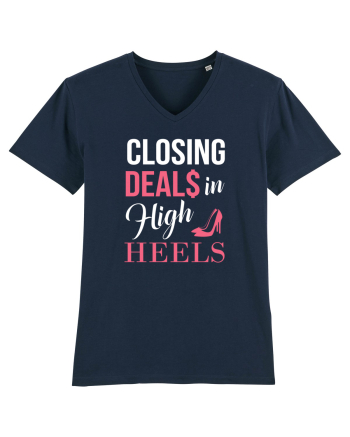 HIGH HEELS French Navy