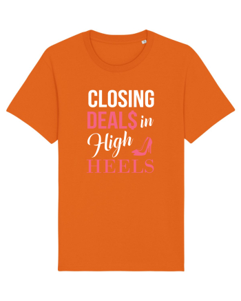 HIGH HEELS Bright Orange