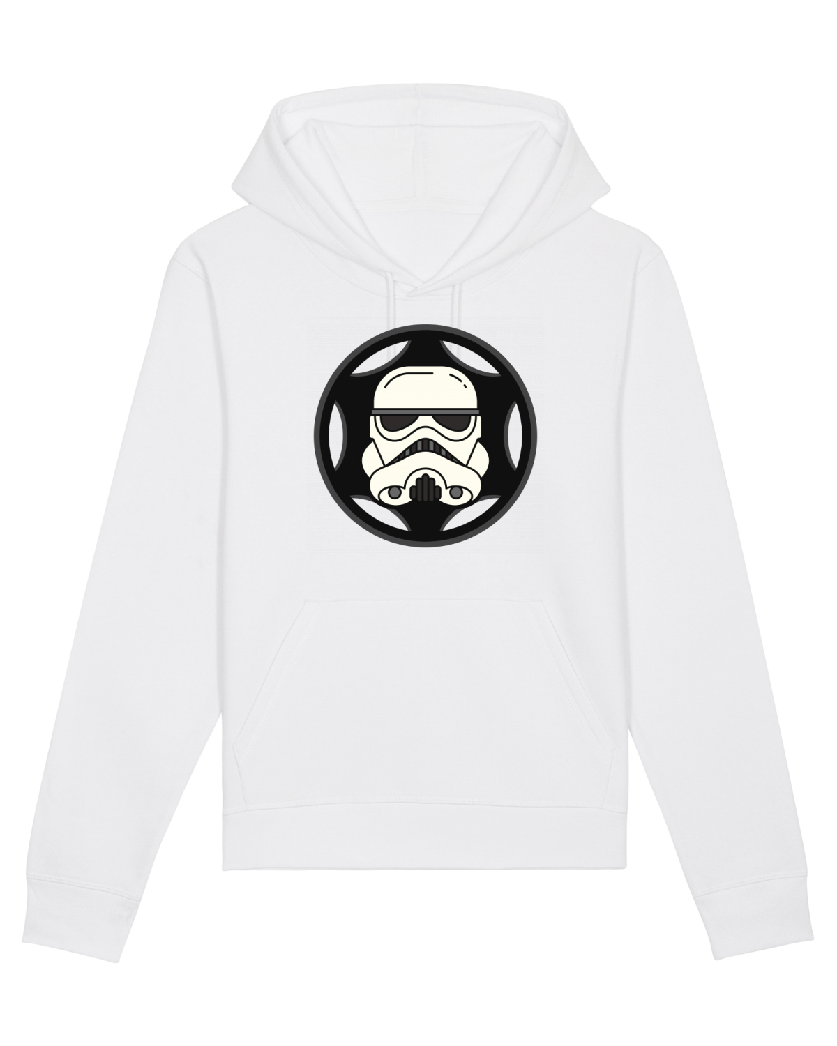 Hanorac Unisex Drummer White