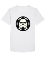 Storm Trooper.Star Wars Tricou mânecă scurtă guler larg Bărbat Skater