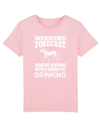 HORSE RIDING Cotton Pink