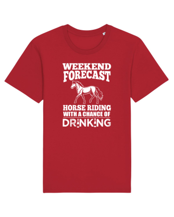 HORSE RIDING Red