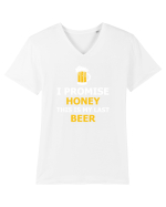 BEER Tricou mânecă scurtă guler V Bărbat Presenter