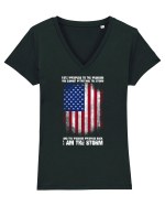 WARRIOR Tricou mânecă scurtă guler V Damă Evoker
