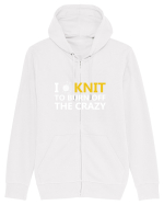 KNIT Hanorac cu fermoar Unisex Connector
