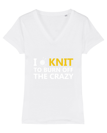 KNIT White