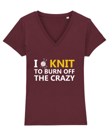 KNIT Burgundy