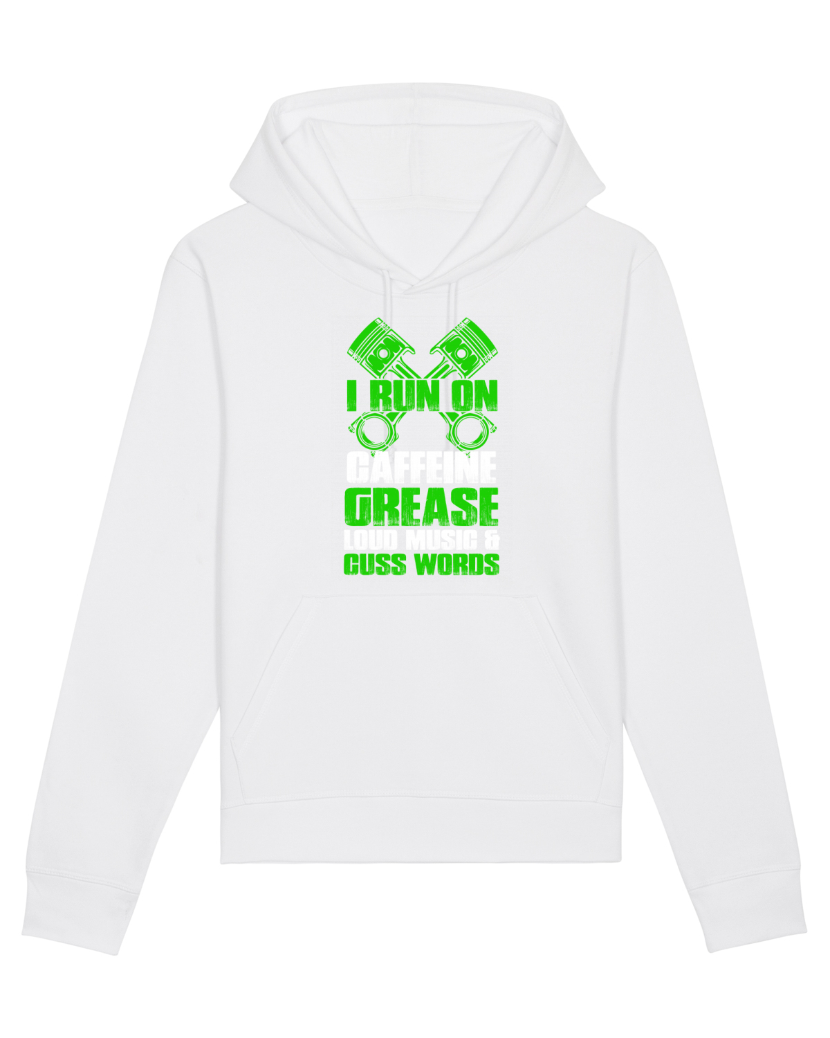 Hanorac Unisex Drummer White