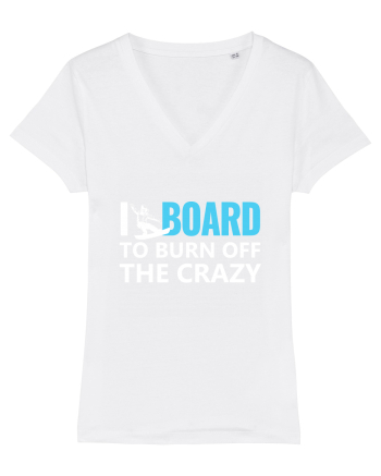 SNOWBOARDING White