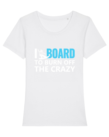 SNOWBOARDING White