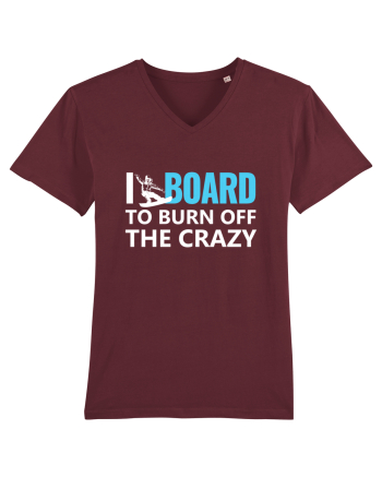 SNOWBOARDING Burgundy