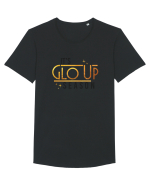 Glow Up season Tricou mânecă scurtă guler larg Bărbat Skater