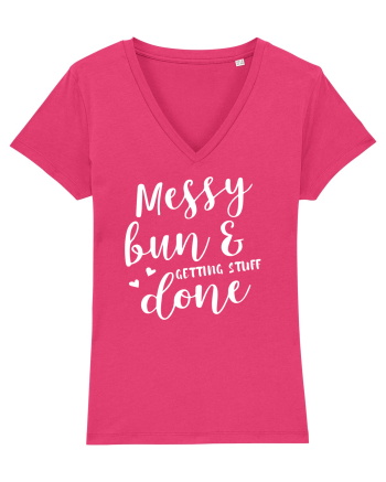 Messy bun getting stuff done Raspberry