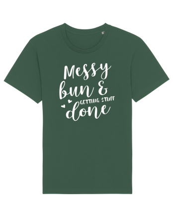 Messy bun getting stuff done Bottle Green