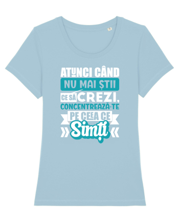 Ceea ce simti Sky Blue