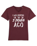 Dogs lover Tricou mânecă scurtă guler V Bărbat Presenter