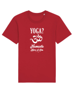 Namaste here at Om Tricou mânecă scurtă Unisex Rocker