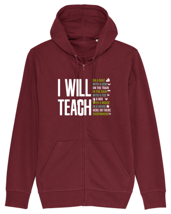 TEACH Burgundy