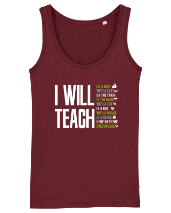 TEACH Burgundy