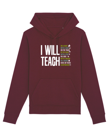 TEACH Burgundy