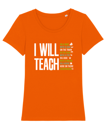 TEACH Bright Orange