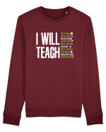 TEACH Bluză mânecă lungă Unisex Rise