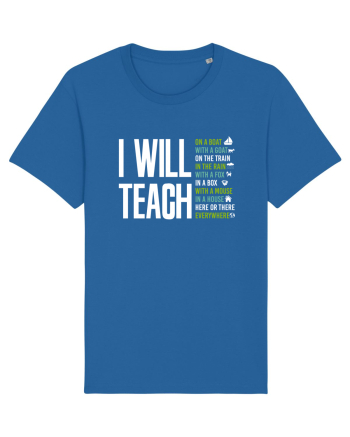 TEACH Royal Blue