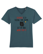 LAZIness Tricou mânecă scurtă guler V Bărbat Presenter