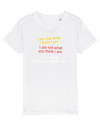 I am not what I think I am White