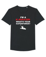 KAYAKER Tricou mânecă scurtă guler larg Bărbat Skater