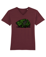 DRAGON GRASAN Tricou mânecă scurtă guler V Bărbat Presenter