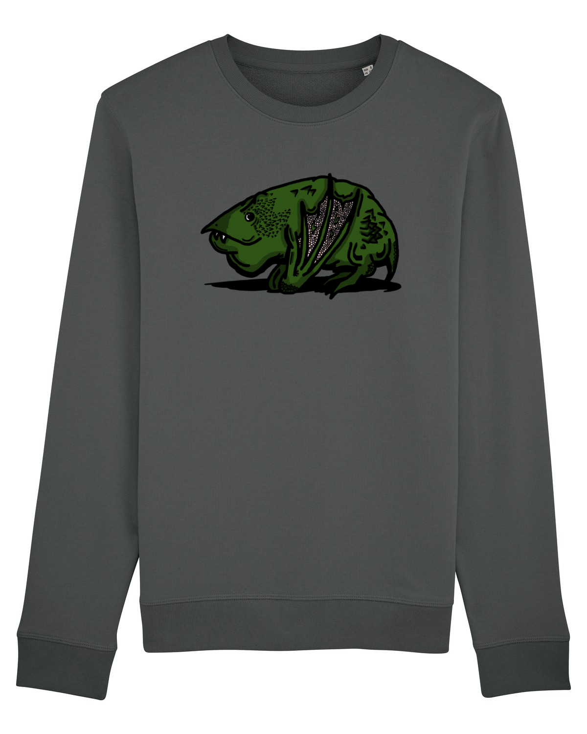 Bluză mânecă lungă Unisex Rise Anthracite