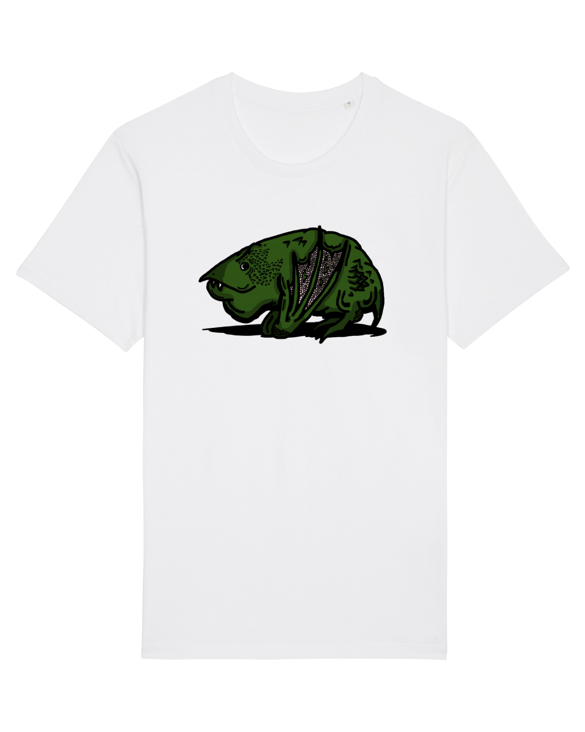 Tricou mânecă scurtă Unisex Rocker White
